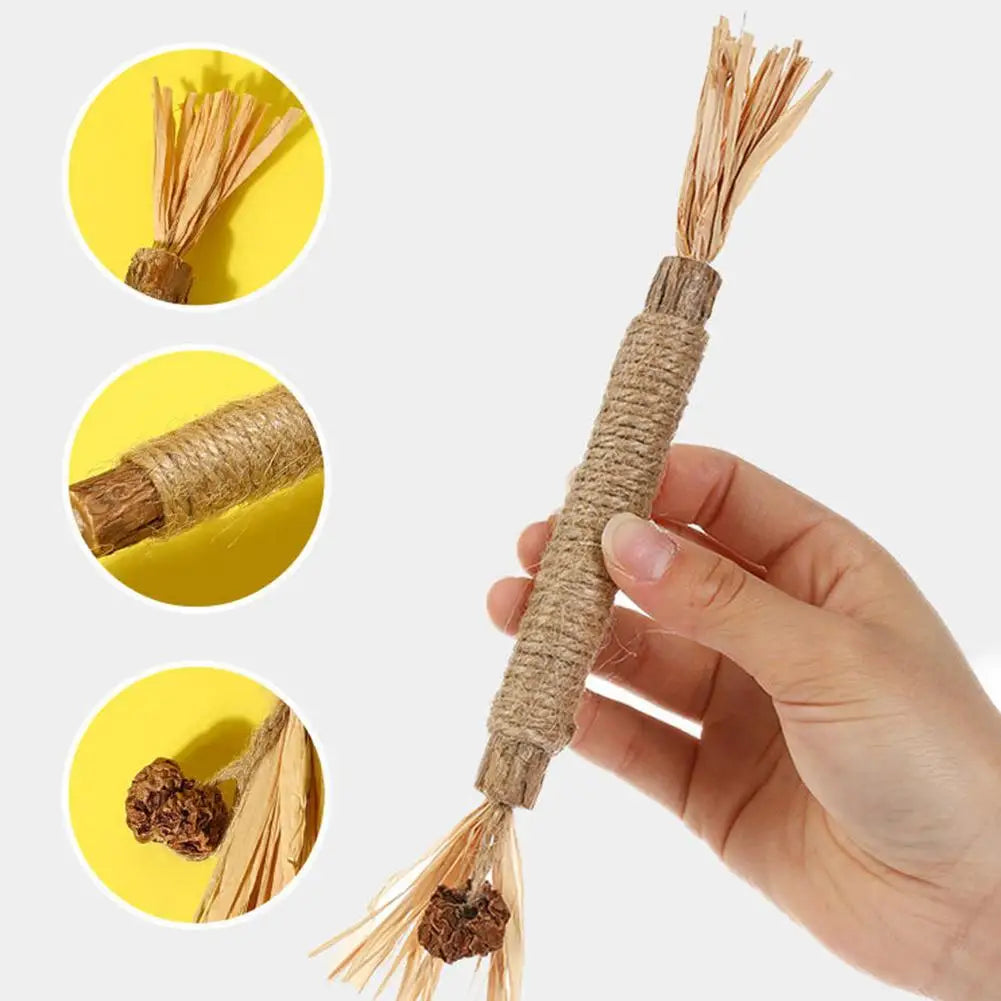 Cat Chew Stick Toys | Kitten Cleaning Teeth Rope