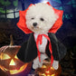 Funny Pet Halloween Costume | Cat Cosplay Vampire Cloak | Kitten Clothes Cape