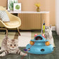 4-In-1 Interactive Cat Toy | Smart Kitten Teaser Stick | Pet Turntable Training Toys