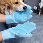 Pet Grooming Cleaning Gloves | Dog Cat Bathing Shampoo Glove | Hair Removal Scrubber Glove