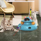 4-In-1 Interactive Cat Toy | Smart Kitten Teaser Stick | Pet Turntable Training Toys