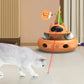 4-In-1 Interactive Cat Toy | Smart Kitten Teaser Stick | Pet Turntable Training Toys