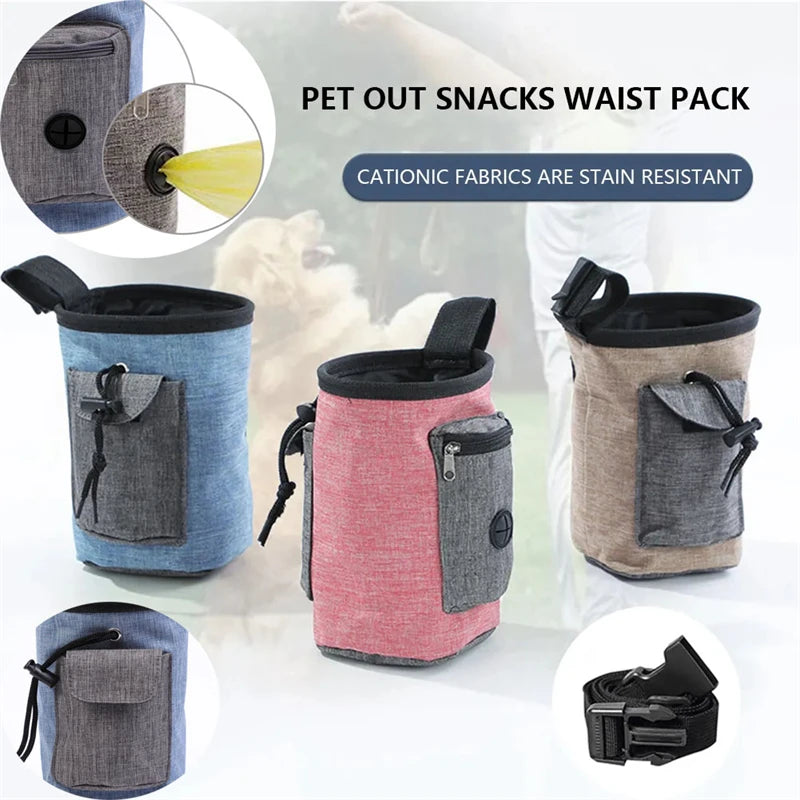 Puppy Training Treat Snack Bait | Pet Feed Pocket Pouch | Dog Obedience Agility Pouch Food Bag