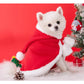 Christmas Dog Clothes | Warm Cat Hooded Cloak | Comfortable Xmas Pet Cape