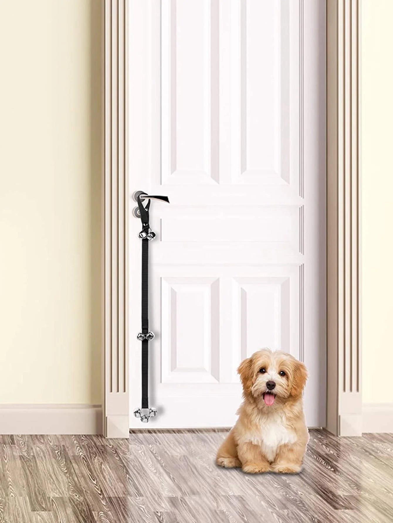 Pet Door Bells for Potty Training | Puppy Bells for Door Knob | Go Outside Dog Bells