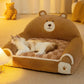 Winter Warm Cat Bed | Soft Plush Pet Sofa for Small Dogs | Cozy Sleeping Bed