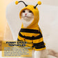 Cat Bee Costume | Soft Kitten Cosplay | Pet Halloween Hoodies