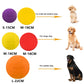 Flying Disc Dog Toy | Silicone Material Sturdy Bite-Resistant Puppy Toys | Bite Mark Repairable