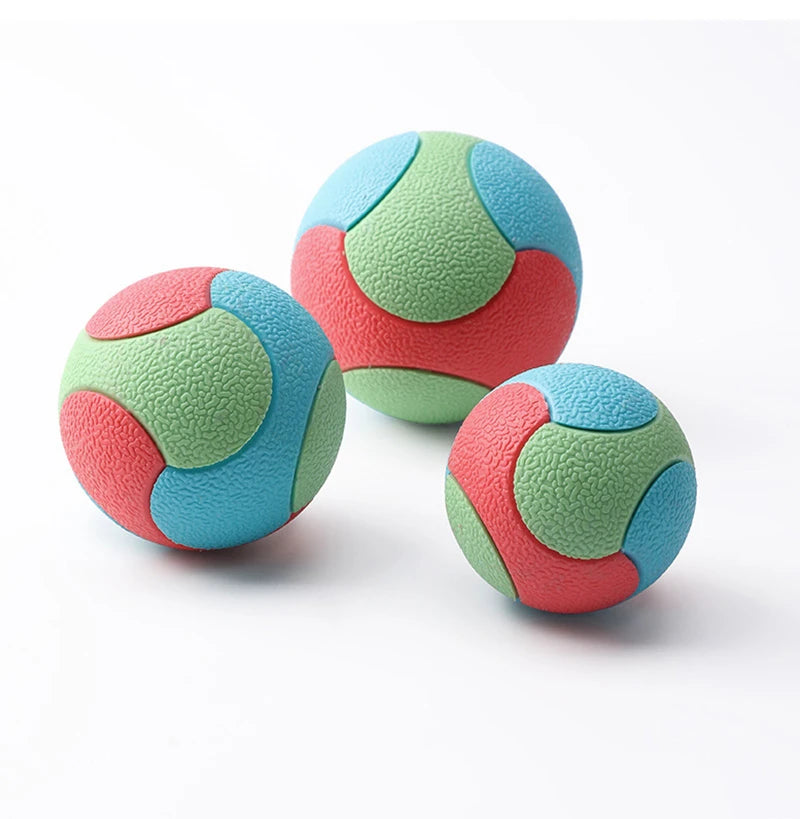 Bite Resistant Bouncy Ball Dog Toys | Tooth Cleaning Ball | Dog Chew Toys Pet Training