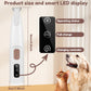 Dog Paw Trimmer with LED Light | Waterproof Pet Hair Trimmer | Dog Clippers for Grooming