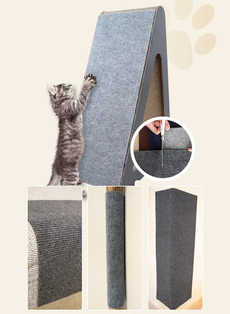 Wall Cat Scratching Board | Vertical Wear-Resistant Japanese Climbing Board