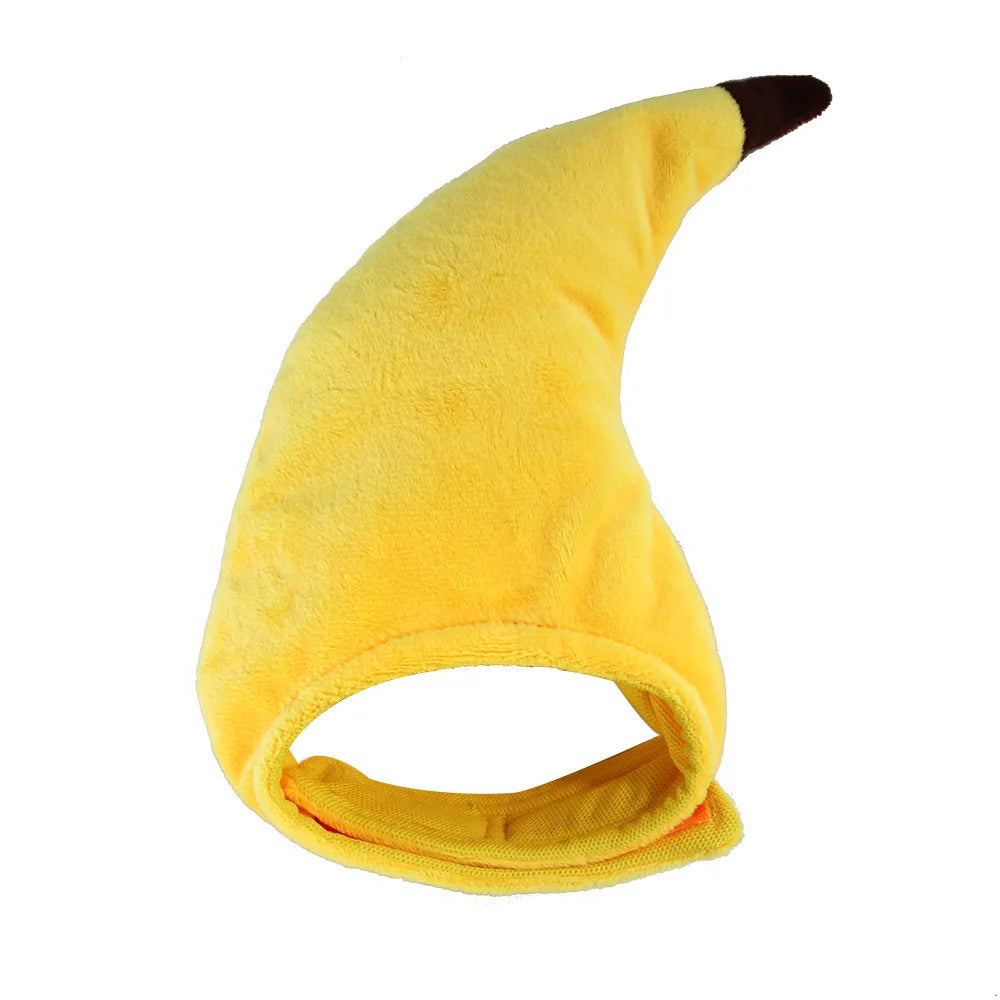 Funny Pet Costume | Cat Banana Cap | Cute Kitten Halloween Hat