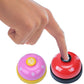 Pet Bell Training | Interactive Dog Toy | Small Cat Bells Footprint Ring Trainer Feeding Reminder