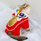 Chinese Style Lion Cat Coat | Pet Four Feet Clothes | Pet Winter Costume