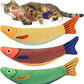 Cat Toy Catnip | 3D Simulation Fish Kitten Toys | Interactive Cat Chew Bite Plush Toys