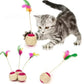 Cat Toy Sisal Scratching Ball Training | Interactive Toy for Kitten | Pet Feather Toy