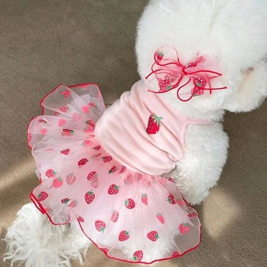 Pet Dog Dress | Thin Puppy Princess Skirt | Summer Dog Clothes