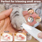 Dog Paw Trimmer with LED Light | Waterproof Pet Hair Trimmer | Dog Clippers for Grooming