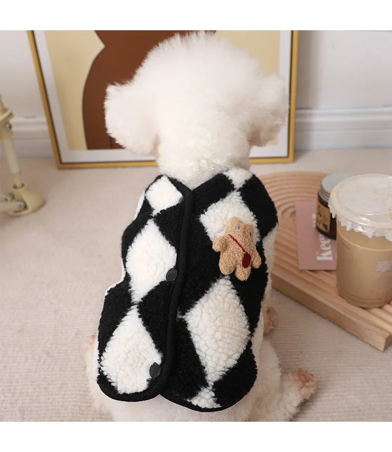 Autumn Winter Dog Clothes | Warm Pet Dog Coat Jacket | Soft Pet Vest