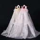 Pet Wedding Princess Costume | Cat Crown Wedding Veil | Kitten Bridal Sequin Lace Pearls