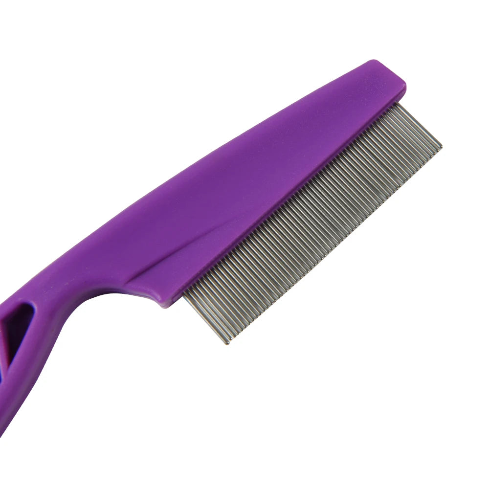 Cat Grooming Care | Protect Flea Comb for Dog | Pet Stainless Steel Hair Comb