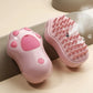 3-in-1 Steamy Pet Grooming | Dog Cat Steam Hair Brush | Electric Spray Kitten Puppy Massager