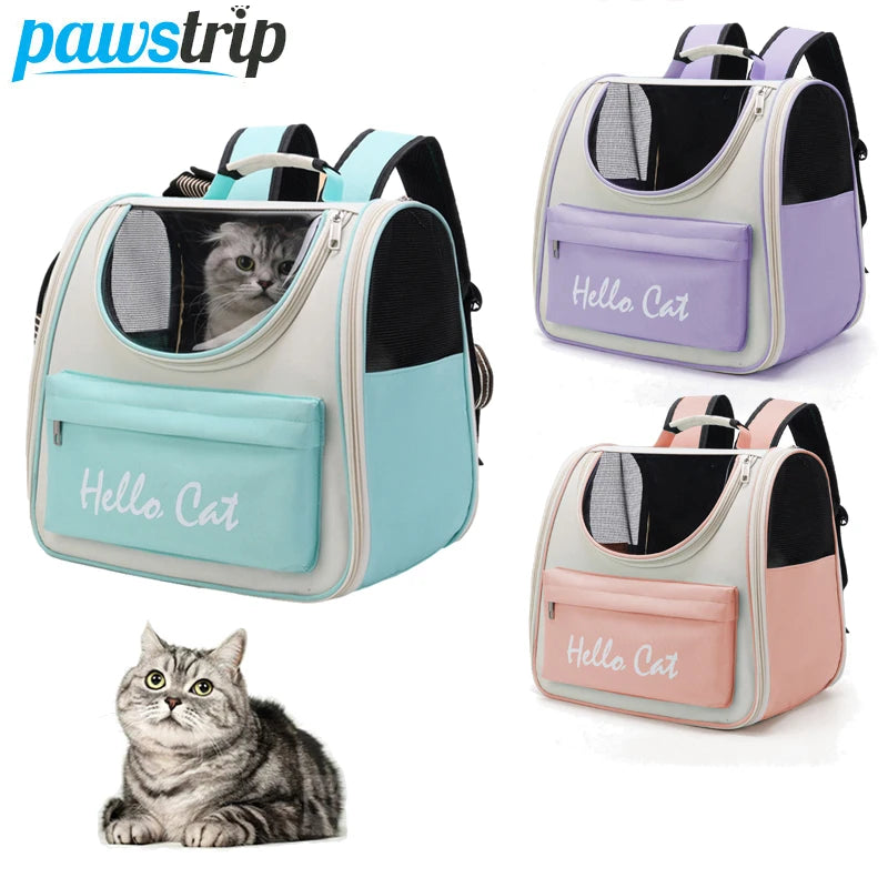 Portable Cat Carrier Bags | Breathable Pet Shoulder Bag | Travel Space Capsule Cage