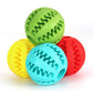 Interactive Dog Toys | Elasticity Pet Chew Toy | Puppy Extra-Tough Rubber Ball