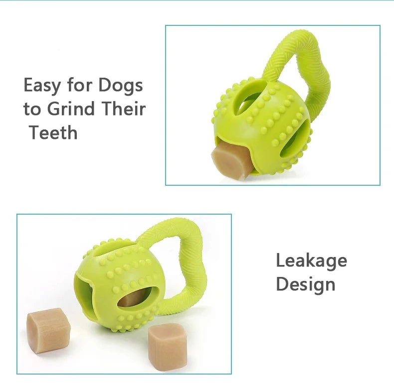 Teeth Cleaning Toys for Puppies | Puppy Anti-Bite Dog Chew Toys | Leaking Food Balls