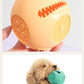 Silicone Pet Dog Toys | Anti-Bite Dog Chew Toys | Tooth Cleaning Leaking Food Ball