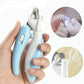 Professional Pet Nail Clippers with LED Light | Pet Claw Grooming Scissors for Dogs Cats