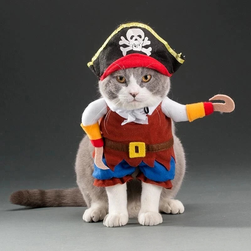 Funny Cat Clothes | Pet Costumes | Kitten Cosplay Clothing