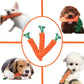 Dog Toy Bite-Resistant | Puppy Chew Toys Carrot Shape | Durable Cleaning Teeth