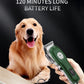 Professional Dog Hair Clipper | Metal Rechargeable Pet Trimmer | Cat Fur Grooming Shaver