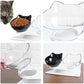 Non-Slip Double Cat Bowl | Dog Bowl With Stand | Pet Feeding Water Bowl