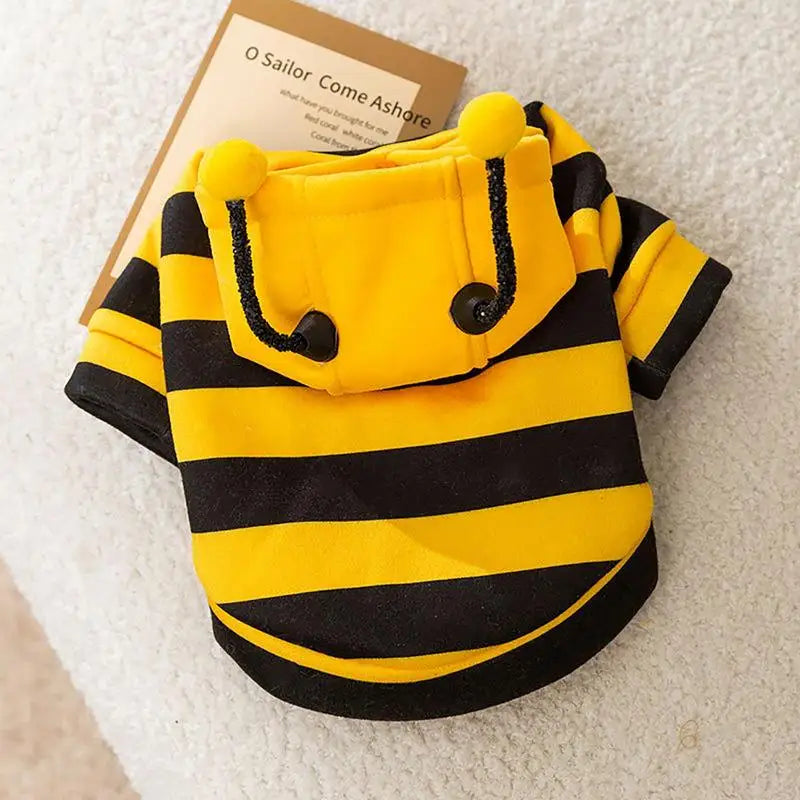 Cat Bee Costume | Soft Kitten Cosplay | Pet Halloween Hoodies