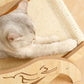 Wooden Cat Scratcher Board | Adjustable Kitten Recliner | Pet Sleeping Bed