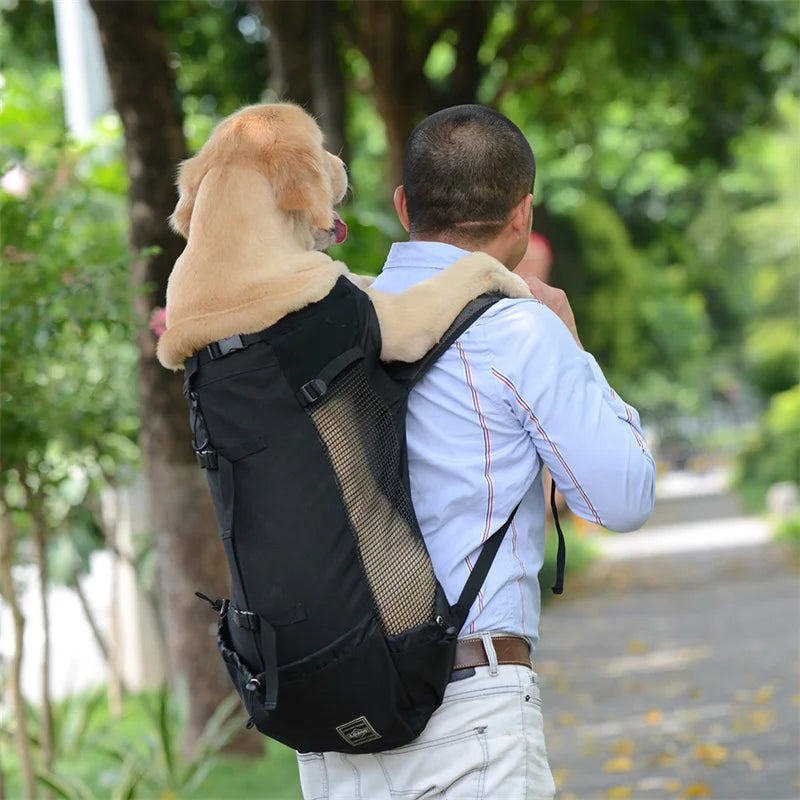 Strong Nylon Pet Carrier | Backpack for Dogs | High Quality Breathable Puppy Cycling Case