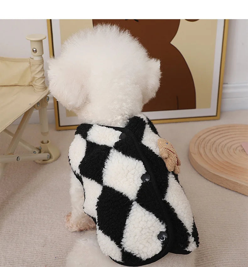 Autumn Winter Dog Clothes | Warm Pet Dog Coat Jacket | Soft Pet Vest