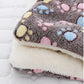 Soft Dog Bed | Winter Warm Dog Sleeping Mat | Thickened Pet Mat Blanket