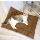 Warm Thickened Cat Bed | Multifunctional Foldable Pet Mat | Indoor Kitten Sleeping Mat