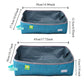 Semi-Enclosed Cat Litter Box | Foldable Portable Waterproof Open Cat Toilet