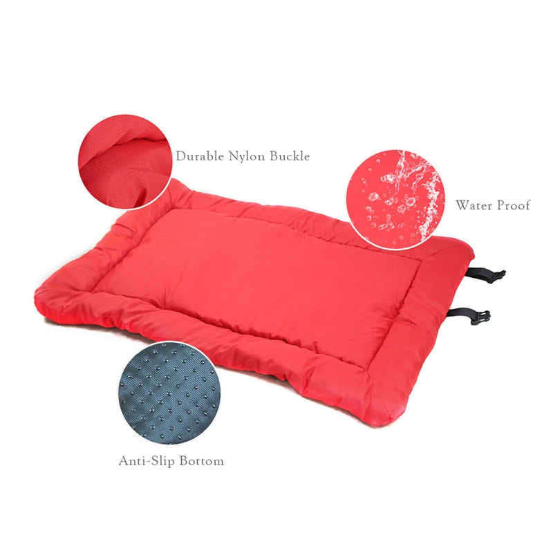 Outdoor Waterproof Dog Bed Blanket | Foldable Picnic Dog Mat | Puppy Car Seat Pad