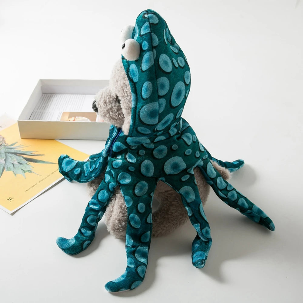 Cat Octopi Costumes | Pet Octopus Clothes | Kitten Fish Costume